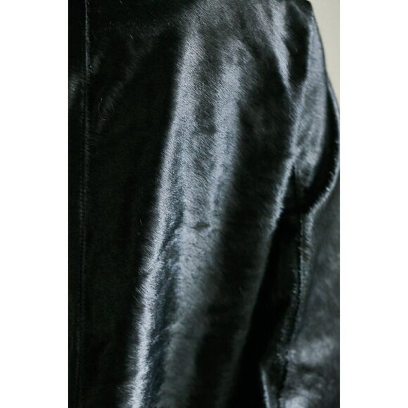 Kate Spade Leather Cow Skin Textured Three Button Fall Jacket 4 - Picture 7 of 9